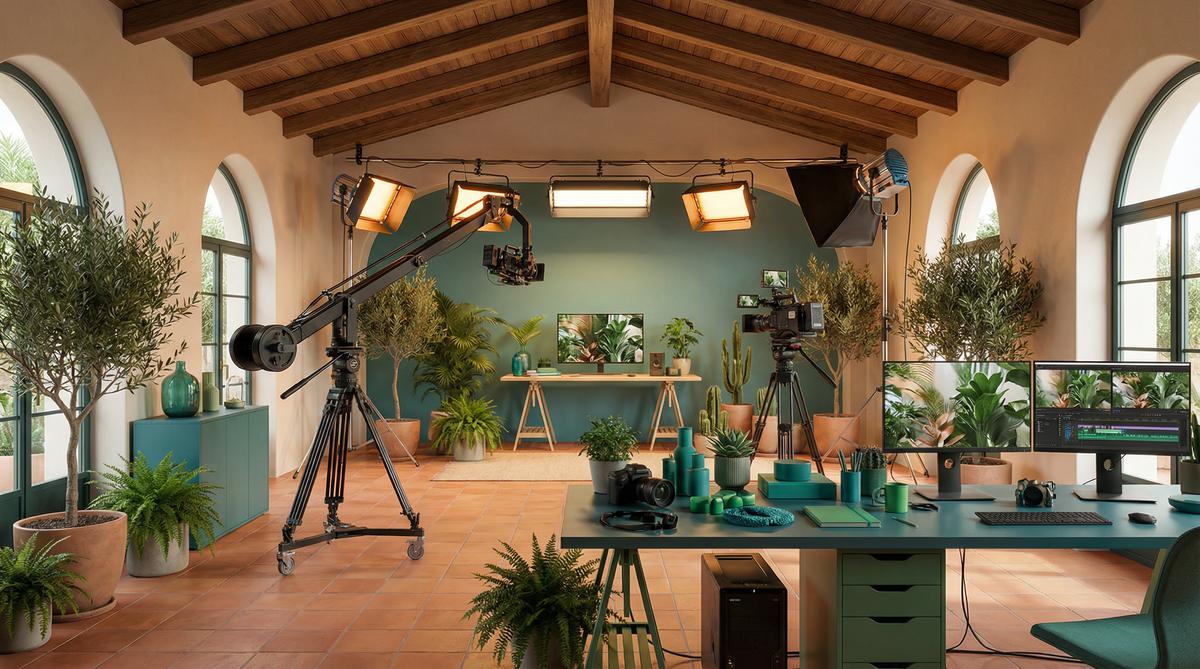 蘑菇视频创作中心 - AI植物视频制作