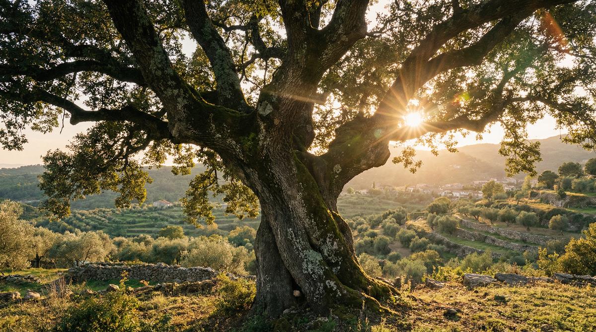 蘑菇视频老树视频 - 千年银杏植物视频